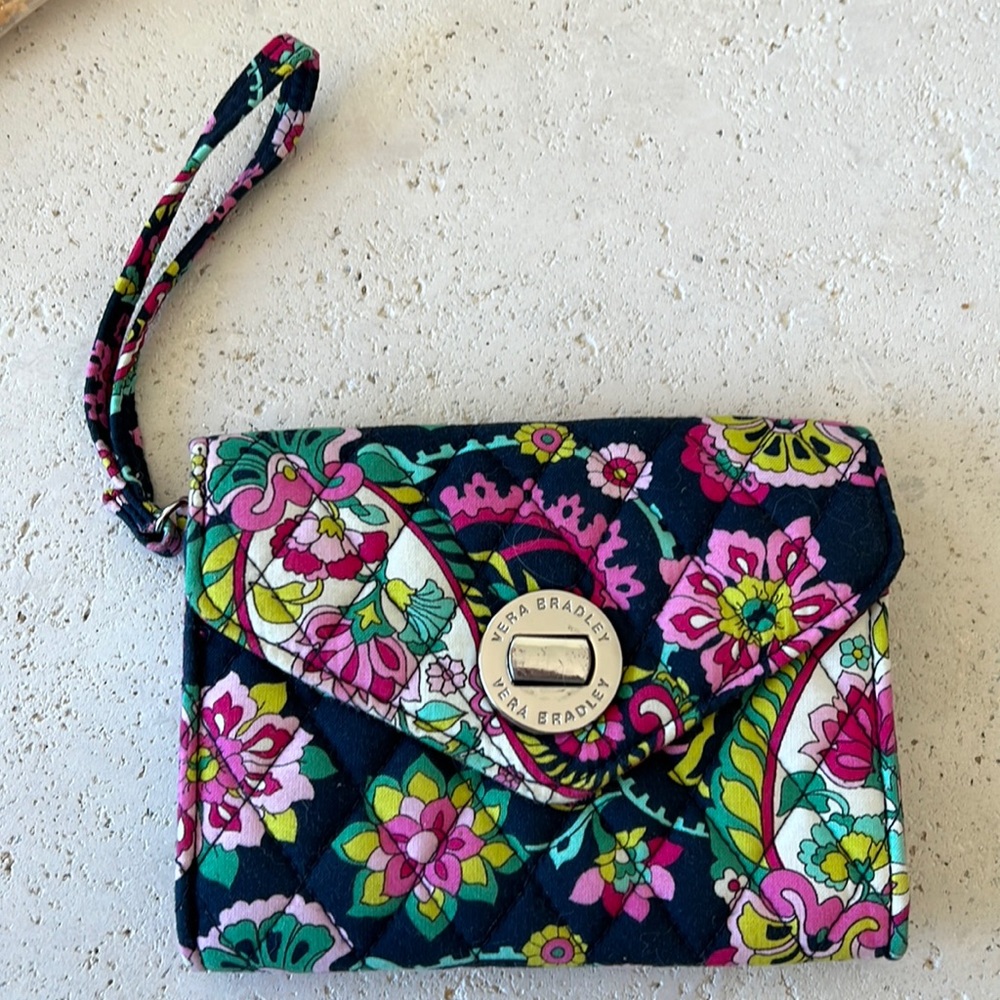 Vera Bradley Turnlock Wallet